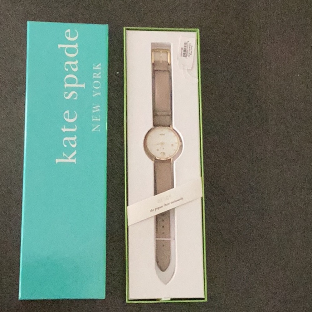 Kate Spade Gold and Tan Watch